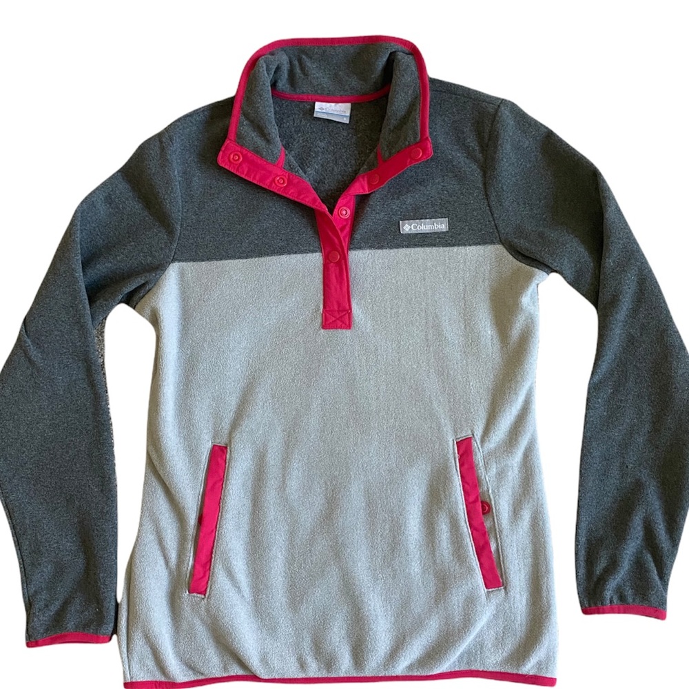 Columbia Benton Springs 12 snap pullover fleece